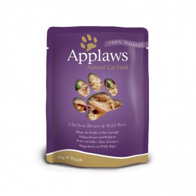 Applaws Chicken With Rice 12x70g Cat Food Dor&eacute; 12x70g