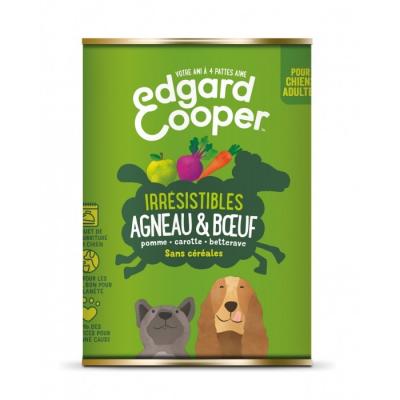 Boite Naturelle Chien 400g Agneau-Boeuf frais