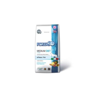 Chiens Adultes de Grande Taille Medium Diet Poisson 12 KG Forza10