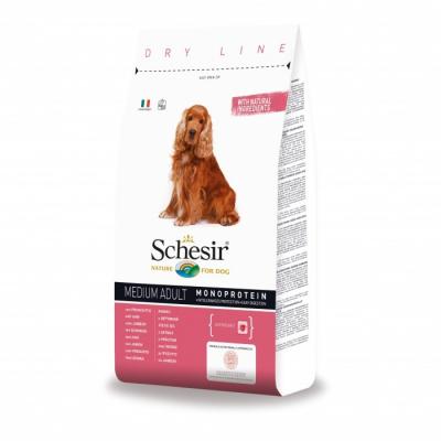 Schesir Entretien Moyen Jambon Pour Chiens 3 Kg 