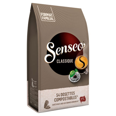 Paquet de 54 dosettes Senseo Classique 