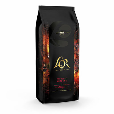 L'or Caf&eacute; en grains L'Or Espresso Intense Bio - Paquet de 1 kg
