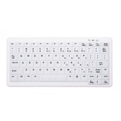 CHERRY Clavier AK-C4110 sans fil IP65 blanc (FR)