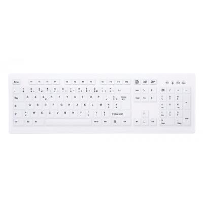 CHERRY Clavier AK-C8100 sans fil IP65 blanc (FR)