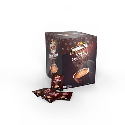Gamme Pro: Chocolat En Poudre Lact&eacute; Van Houten - 100 Sachets De 23g