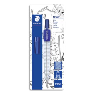 Compas &agrave; mine - Scolaire - M&eacute;tal - Mines de rechange - Staedtler