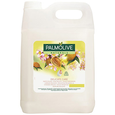 Cr&egrave;me lavante liquide Palmolive - au lait d'amande - Bidon de 5L