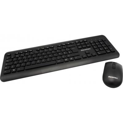 Dacomex Pack Clavier & Souris KM500-W 2,4Ghz