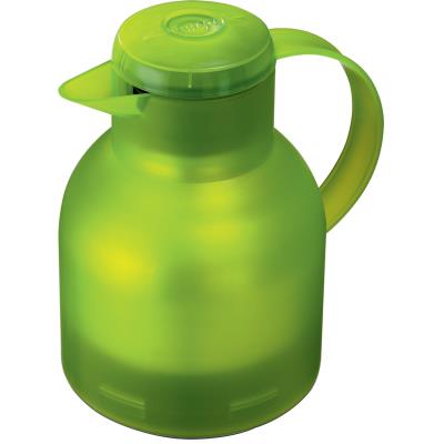 Emsa emsa pichet isotherme samba, 1 litre, blanc translucide noir