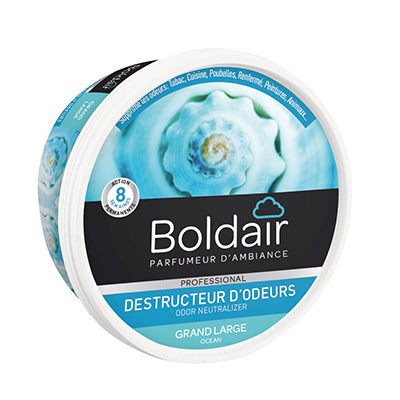 Destructeur d'odeur gel Boldair odeur marine 300 g 