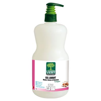 Gel lavant corporel - &eacute;cologique - anti allergique cutan&eacute; - 1 L ARBRE VERT