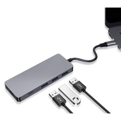 T'nB iClick 6 in 1 USB-C Hub - Station d'accueil - USB-C - HDMI