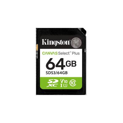 Kingston Canvas Select Plus 64 Go SDXC, Carte m&eacute;moire