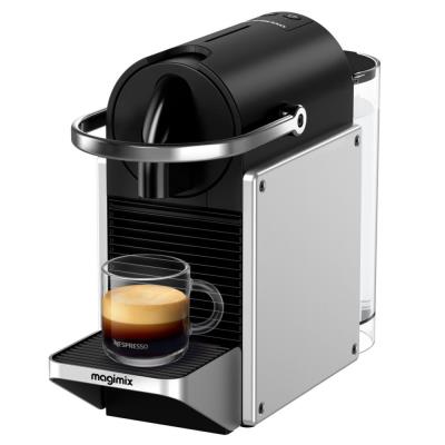 Cafeti&egrave;re &agrave; dosette ou capsule Magimix PIXIE SILVER 11327