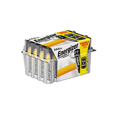 Pile LR3 (AAA) alcaline(s) Energizer Power LR03 1.5 V 24 pc(s) 