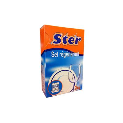 Sel r&eacute;g&eacute;n&eacute;rant pour lave-vaisselle Ster - Bo&icirc;te de 2 kg