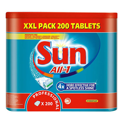 Sun Tablettes pour lave-vaisselle Professional All-in-1