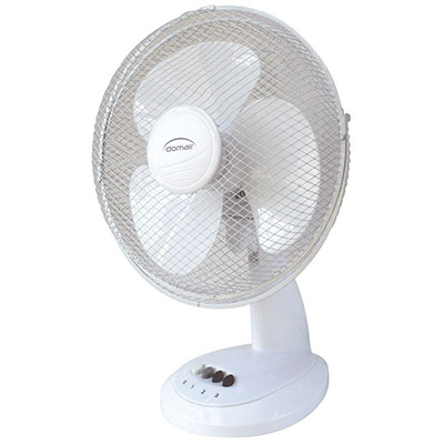Ventilateur &agrave; poser, DOMAIR, Dk30ii blanc 45 W, D30 cm
