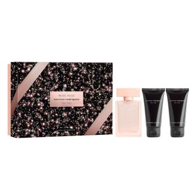 Narciso Rodriguez Musc Nude Eau De Parfum 50ml Shower Gel Body Lotion