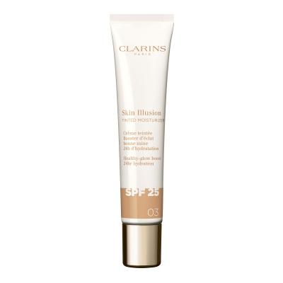 Cr&egrave;me teint&eacute;e SPF25 Skin Illusion Tinted Moisturizer - 03 - Clarins