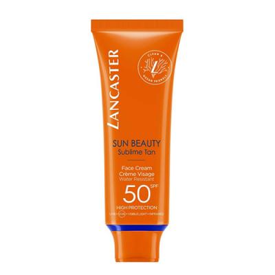 Sun Beauty - Cr&egrave;me Confort bronzage lumineux SPF50-50ml LANCASTER