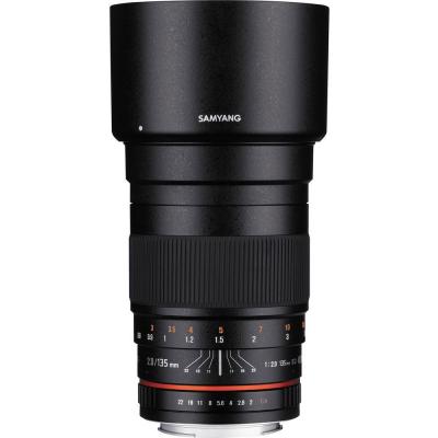 Samyang 1112210101 f2,0 objectif pour fuji x 135 mm 8809298883928