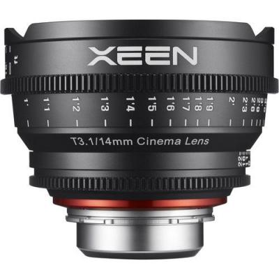 XEEN 14 mm T3.1 monture PL objectif vid&eacute;o