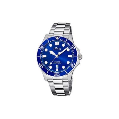 Montre Homme Excellent Bleu 18759/1 Gris Lotus
