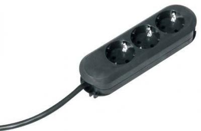 Bachmann 388.172 multiprise 5 m 3 sortie(s) CA Noir