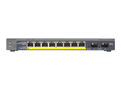 ABI DIFFUSION Netgear GS110TP switch Niv2 8 ports gigabit poe 46W & 2 sfp