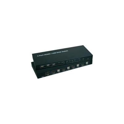 Commutateur KVM HDMI et USB 4 ports Speaka Professional