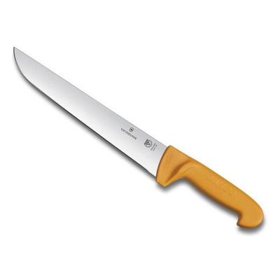 Victorinox - 5.8431.24 - Couteau Boucher Swibo 24cm Jaune
