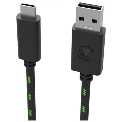 C&acirc;ble Usb Type-c 5 M&egrave;tres Snakebyte Noir Et Vert