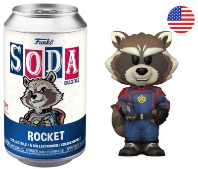 Figurines Pop Funko LES GARDIENS DE LA GALAXIE 3 - POP Soda - Rocket a