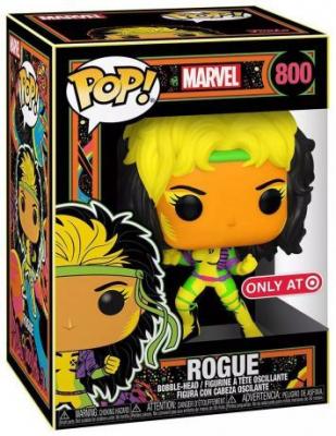 Marvel - figurine pop! Rogue blacklight limited 9 cm