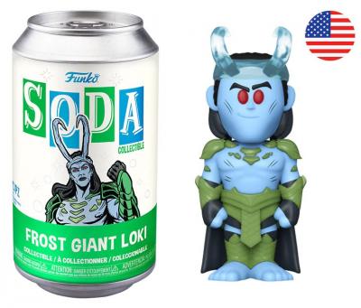 Figurines Pop Funko WHAT IF - POP Soda - Frost Giant Loki avec Chase-