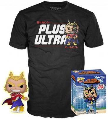 My Hero Academia - Booble Head Pop N&deg; Xx - All Might + T-Shirt (S)