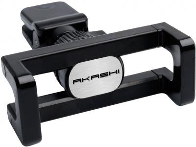 AKASHI Support voiture A&eacute;ration Grille - Pour Smartphone - Noir