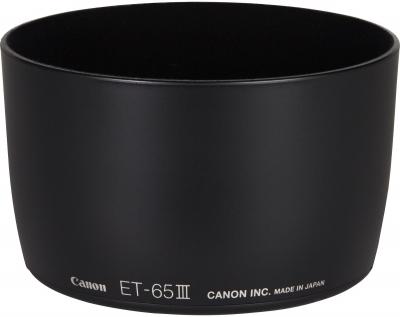 Pare-soleil Canon ET-65 III Noir pour Objectif EF 85/1.8 USM