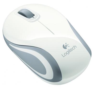Souris sans fil Logitech M187 Blanche
