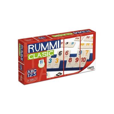 Jeu de soci&eacute;t&eacute; Rummi classique Cayro - Multicolore - 19x35x5 cm