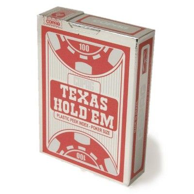 Jeu De Cartes - Texas Holde'em Gold : Rouge Et Argent