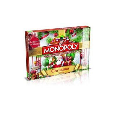Jeu de soci&eacute;t&eacute; Monopoly de No&euml;l en &eacute;dition limit&eacute;e
