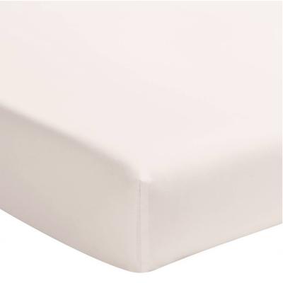 Drap housse Percale de Coton Rose poudr&eacute; ROYAL LINE