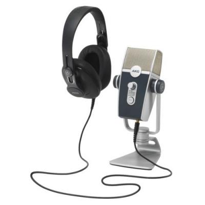 AKG Podcaster Essentials - Ensemble microphone Lyra + casque K371 + Ableton live lite 10 