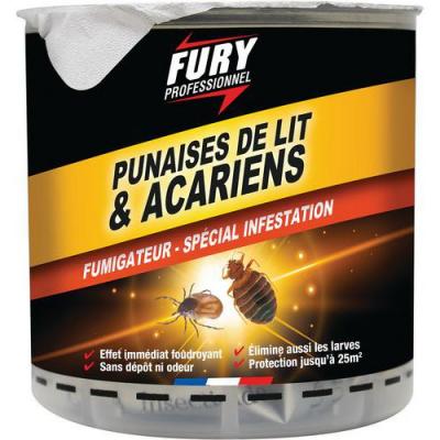 Fury tue punaises de lit et acariens fumigateur