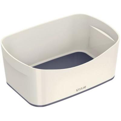 Leitz Bac de Rangement MyBox, Waterproof, Blanc,, Taille S