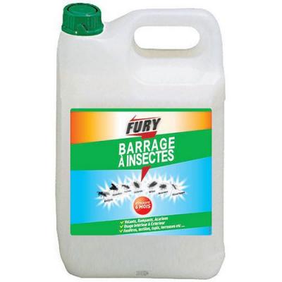 Fury - Barrage &agrave; Insectes Volants et Rampants - 5 l