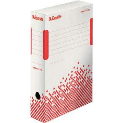 Boite &agrave; archives Esselte SPEED BOX - dos de 8 cm - montage automatique