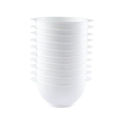 Bols &agrave; anses 50 cl x 10 blanc